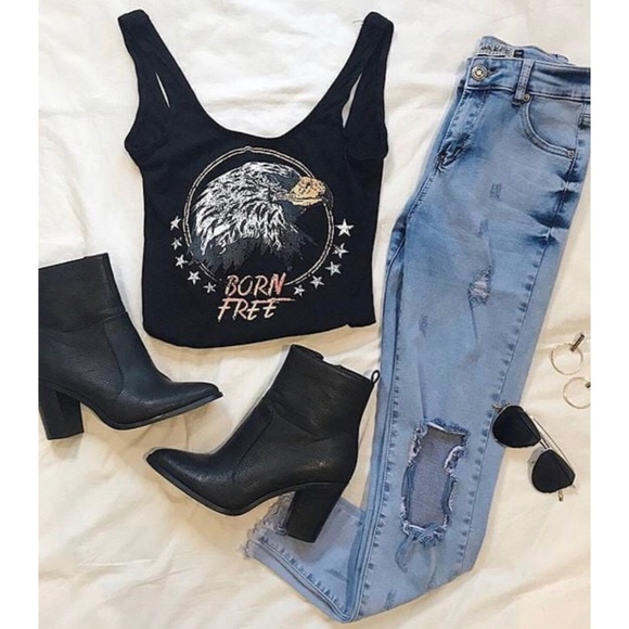 Showpo. Tops - Showpo Born Free Cropped Tank
